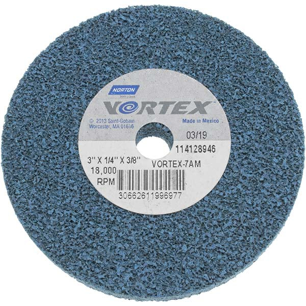 3 x 1/4" Aluminum Oxide Deburring Wheels Disc - Norton 66261199697