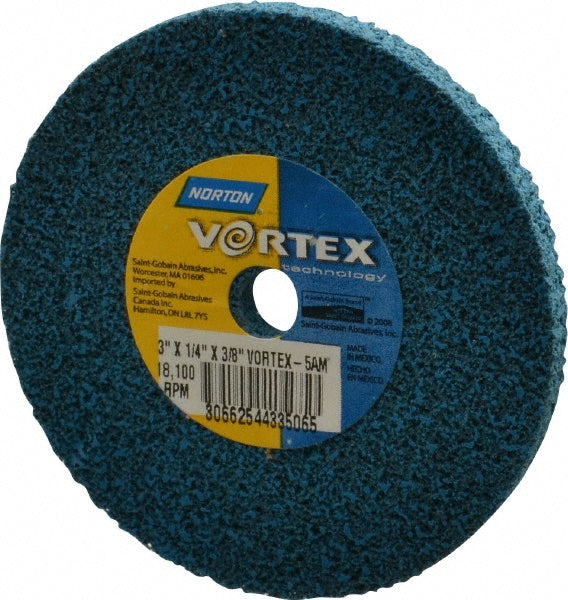 3 x 1/4" Aluminum Oxide Deburring Wheels Disc - Norton 66254433506