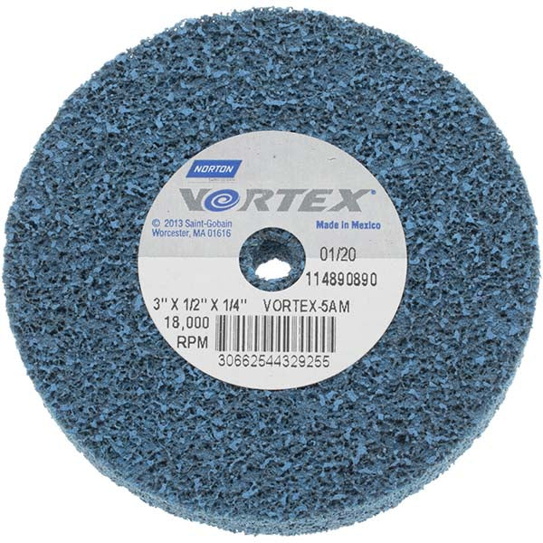 3 x 1/2" Aluminum Oxide Deburring Wheels Disc - Norton 66254432925