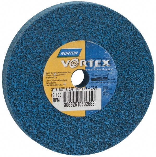 3 x 1/2" Aluminum Oxide Deburring Wheels Disc - Norton 66254420696