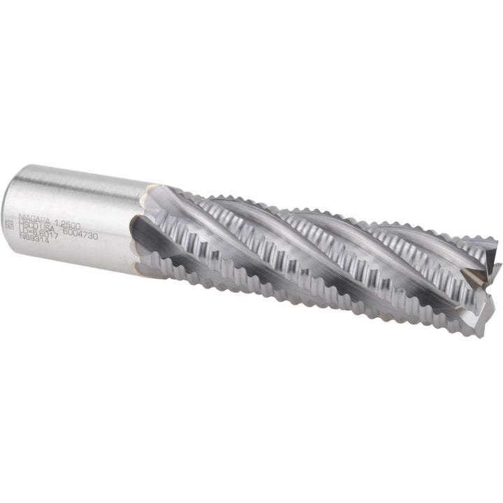 1.25" 6-Flute Cobalt Roughing End Mill, TiCN - Seco 17013511