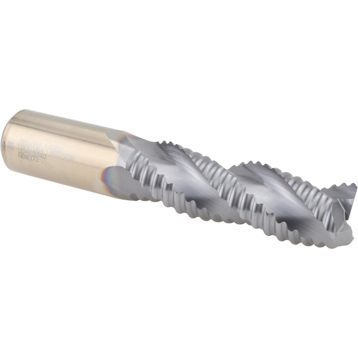 1" 3-Flute Cobalt Roughing End Mill, TiCN - Seco 17013561