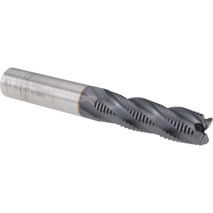 0.5" 4-Flute Cobalt Roughing End Mill, TiAlN - Seco 17014826