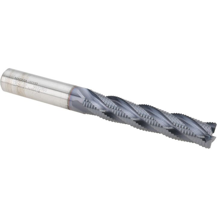0.5" 4-Flute Cobalt Roughing End Mill, TiAlN - Seco 17014828