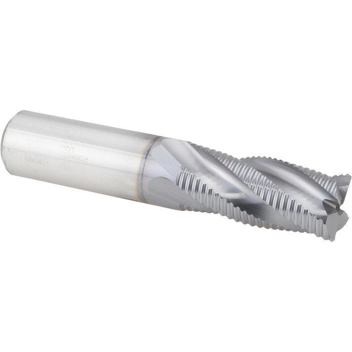 0.75" 4-Flute Cobalt Roughing End Mill, TiCN - Seco 17016200