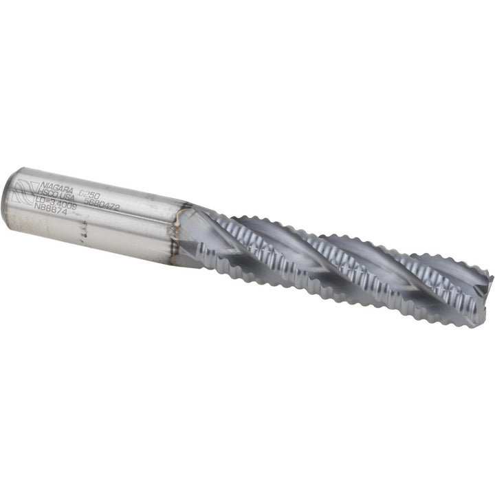 0.625" 4-Flute Cobalt Roughing End Mill, TiCN - Seco 17016589