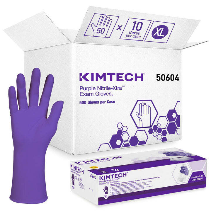 Purple Nitrile Gloves - Kimtech 50604