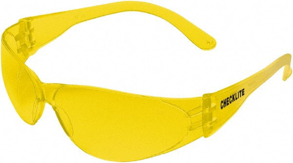Amber Safety Glasses - MCR Safety CL114
