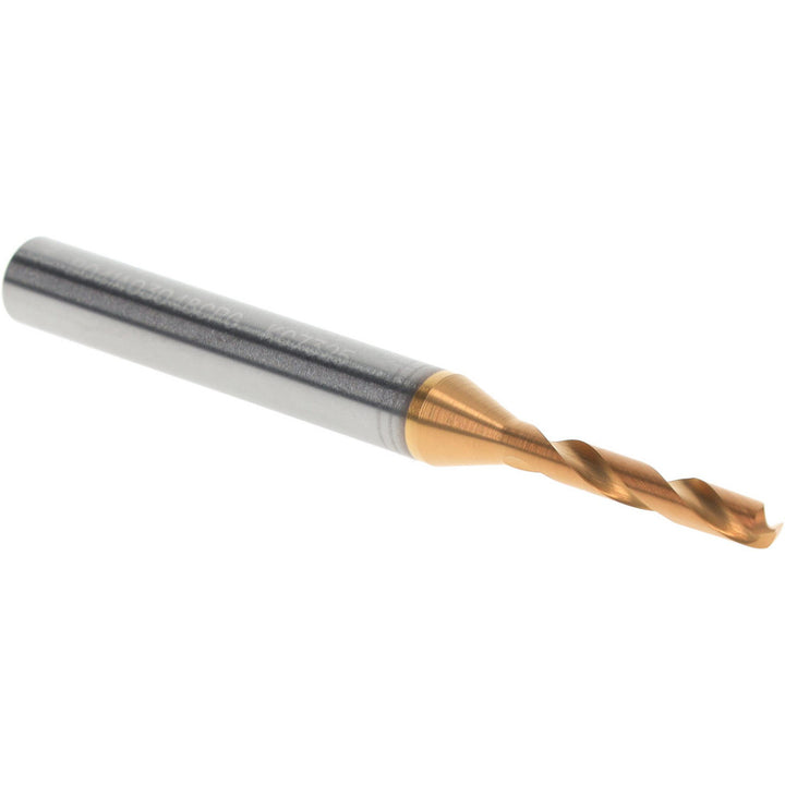 #31 Solid Carbide Screw Machine Drill Bit, TiN, 140° point - Kennametal 4150156
