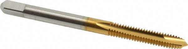 #8-32 UNC High Speed Steel Tap, TiN - Cleveland C55303
