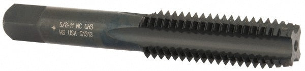 5/8-11 UNC High Speed Steel Standard Tap, Oxide - Cleveland C56028