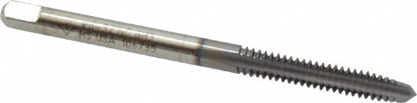 #6-32 UNC High Speed Steel Standard Tap, TiCN - Cleveland C56054