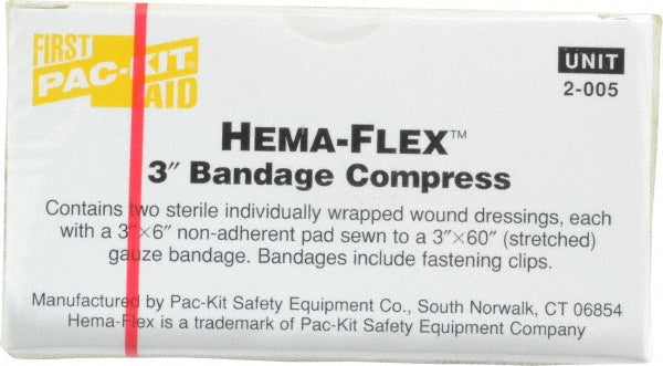 Yellow First Aid Kit - Medique 6381B