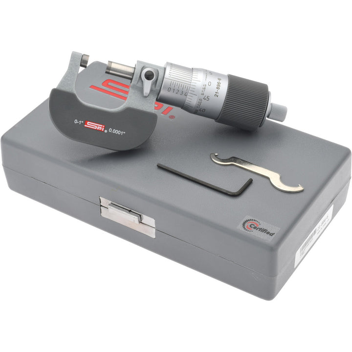 1.0000" Micrometer, 0.000100" accuracy - SPI MS1361-08C