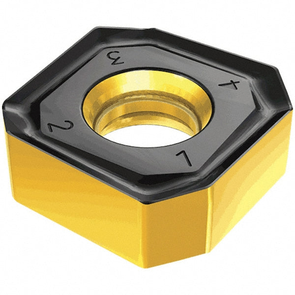 S845 SNMU 1806ANR-MM Solid Carbide Insert, Grade IC845, AlTiN - Iscar 5668248