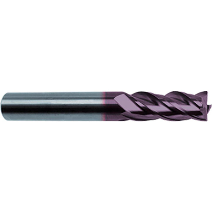 1/2" 4-Flute Solid Carbide Corner Radius & Corner Chamfer End Mill, TiAlN - Guhring 9030960127000