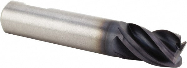 0.5000" 4-Flute Solid Carbide Single End Mill, AlTiN - Kennametal 4169828