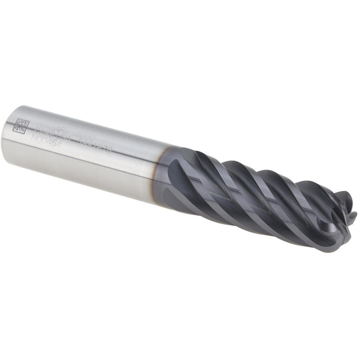1/2" 6-Flute Solid Carbide Corner Radius End Mill, AlTiN - Seco 03007650
