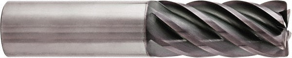 3/4" 6-Flute Solid Carbide Corner Radius End Mill, AlTiN - Seco 03007662