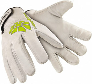 2X-Large White Leather Cut-Resistant; Puncture-Resistant Gloves - HexArmor. 4081-XXL (11)