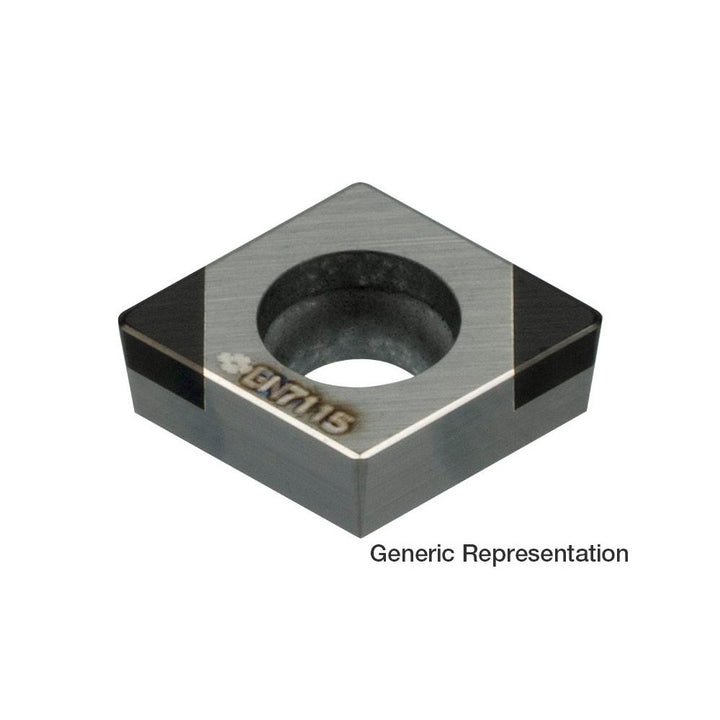 2NU-CCGW09T308 Polycrystalline Cubic Boron Nitride (PCBN) Insert, Grade BN7500 - Sumitomo 16RK145