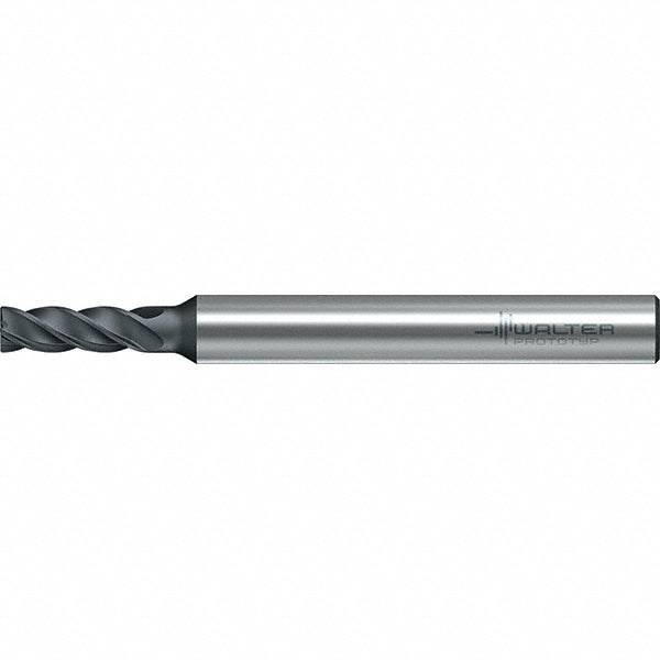 0.1180" 4-Flute Solid Carbide Corner Radius End Mill, TiAlN - Walter-Prototyp 6814318