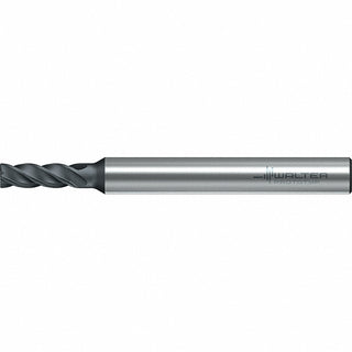 0.1570" 4-Flute Solid Carbide Corner Radius End Mill, TiAlN - Walter-Prototyp 6814320