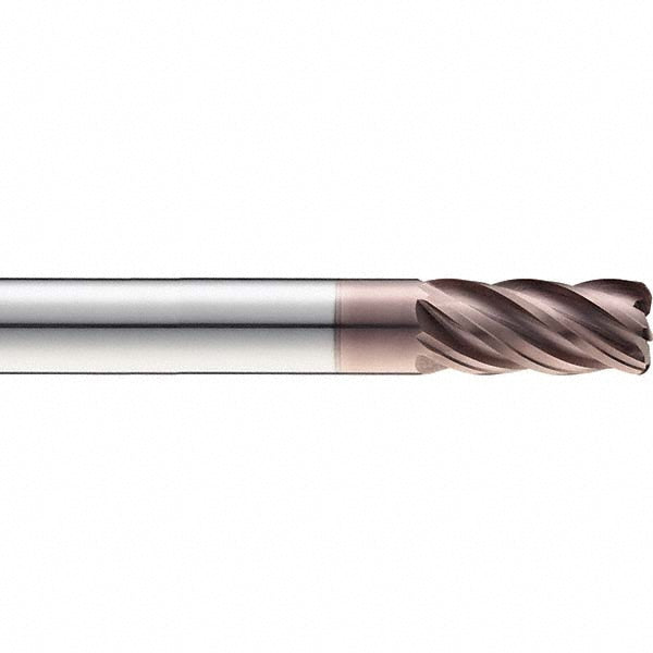 1/2" 5-Flute Solid Carbide Corner Radius End Mill, AlTiN - SGS 37359