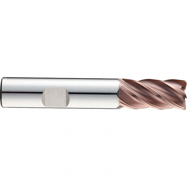 7/16" 5-Flute Solid Carbide Square End Mill, TiN - SGS 37159