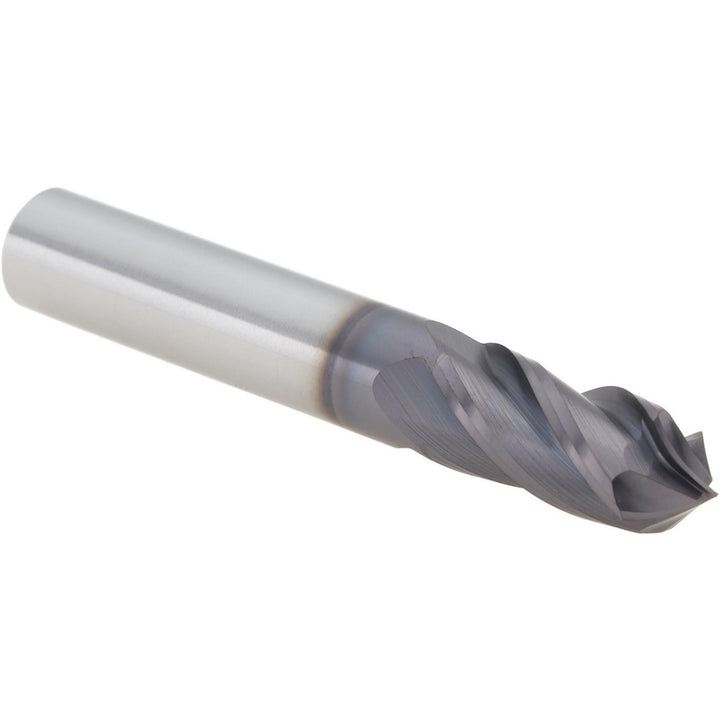 3/8" 4-Flute Solid Carbide Drill Mill End Mill, AlTiN - Harvey Tool 881124-C6