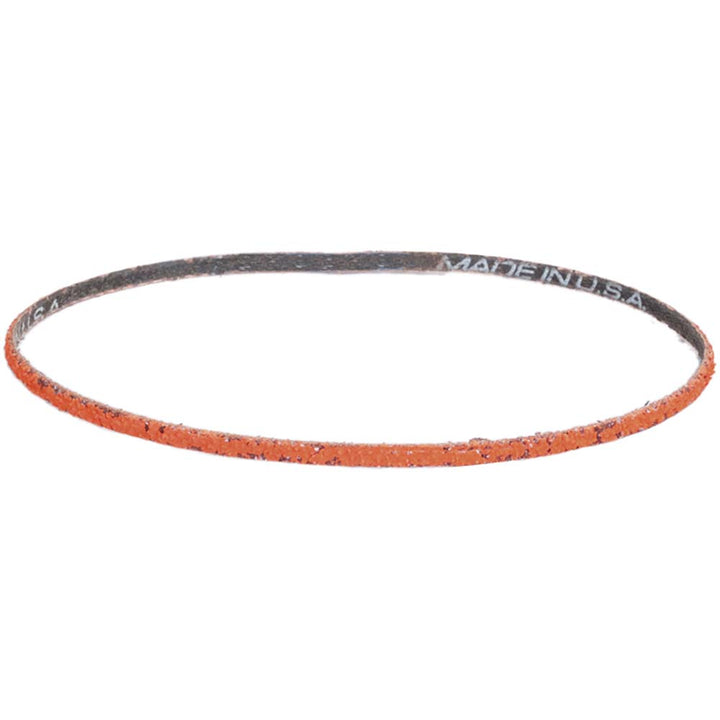 1/4 x 24" 80-Grit Ceramic Alumina Belt - Norton 63642596940