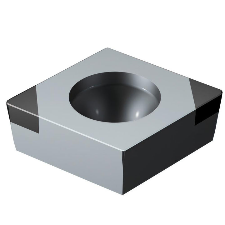 C - Diamond (Rhombic) 80-Deg 1/4" IC CBN Insert, Grade 7125, AlTiCrN - Sandvik Coromant 7586821