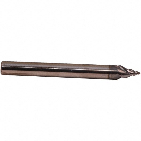 3-Flute Solid Carbide Tapered End Mill, AlCr - Emuge 3440L.17505A