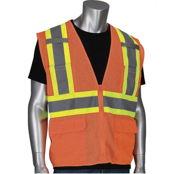 4X-Large Orange Protective Garment - PIP 302-MVZT-OR/4X