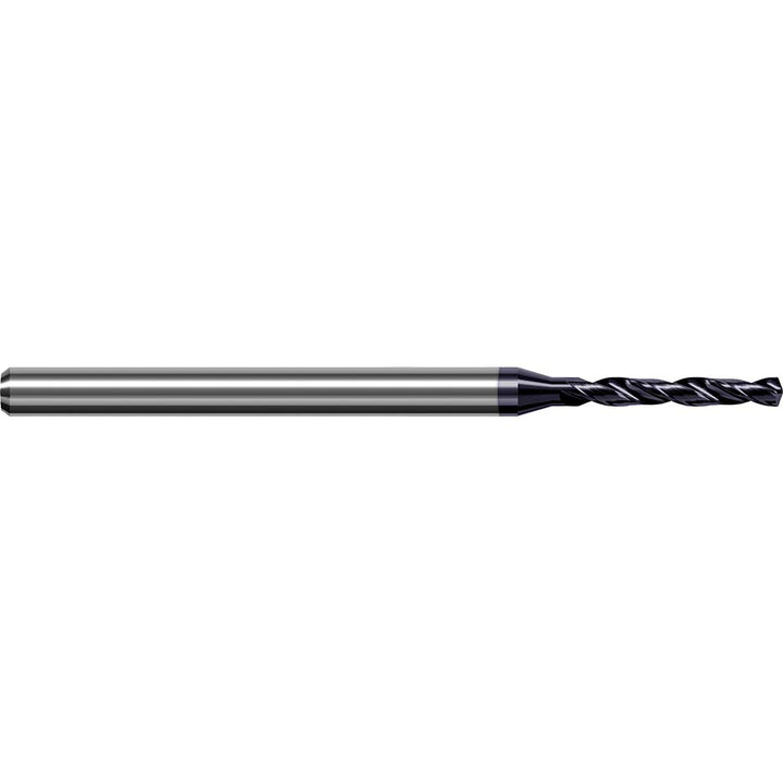 #43 Solid Carbide Drill Bit, AlTiN, 140° point - Harvey Tool BVT0890-C3