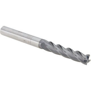 3/8" 4-Flute Solid Carbide Corner Radius End Mill, AlTiN - Supermill 5251305