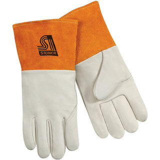 2X-Large Leather; Synthetic Leather Abrasion-Resistant Gloves - Steiner 0217-2X