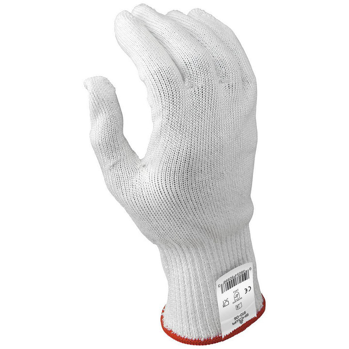 X-Small White Fiberglass; HPPE; Stainless Steel Cut & Abrasion-Resistant Gloves - SHOWA 910-06
