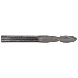 3/4" 4-Flute Solid Carbide Ball End Mill, TiCN - Hertel EG060048
