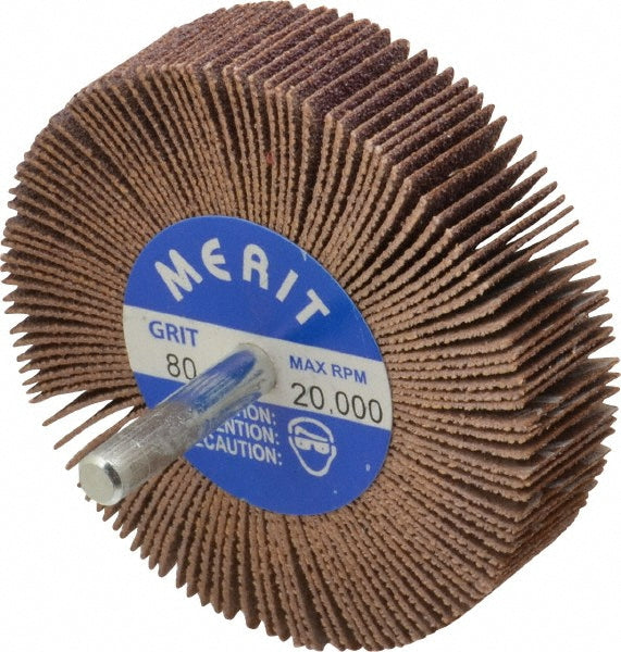 80-Grit Ceramic Alumina Flap Wheel - Merit Abrasives 08834137441
