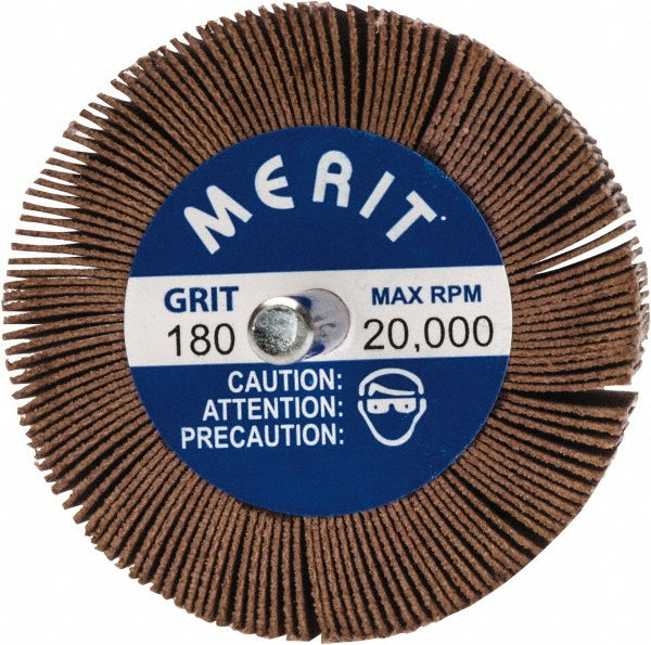 180-Grit Ceramic Alumina Flap Wheel - Merit Abrasives 08834143806
