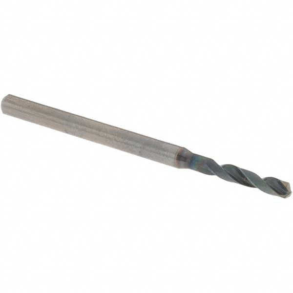 0.0906" Solid Carbide Screw Machine Drill Bit, Coated, 140° point - OSG HP243-0906