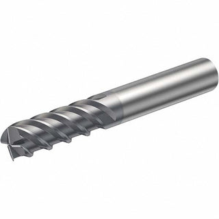 0.2362" 4-Flute Solid Carbide Corner Radius End Mill, TiAlN - Sandvik Coromant 5742547
