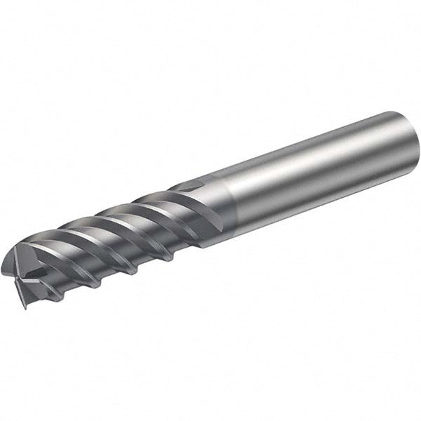 0.2362" 4-Flute Solid Carbide Corner Radius End Mill, TiAlN - Sandvik Coromant 5742547