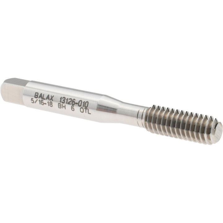 5/16-18 UNC High-Speed Steel Tap - Balax 13126-010