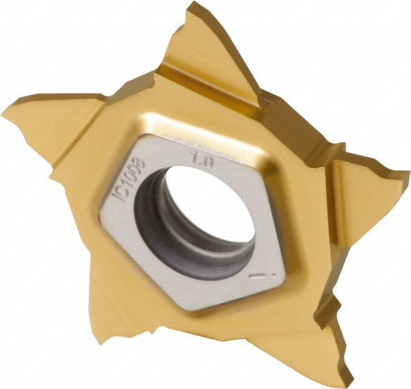 ISO 13399 Solid Carbide Insert, Grade IC1008, TiAlN - Iscar 6003381