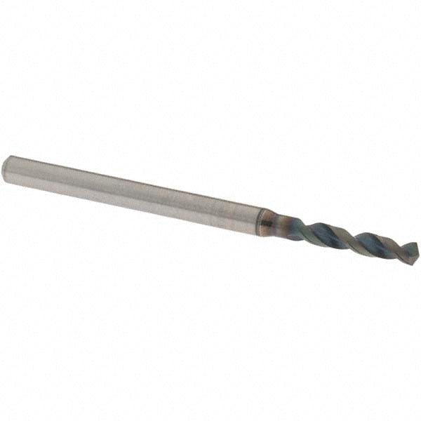 0.0945" High Speed Steel Screw Machine Drill Bit, Coated, 130° point - OSG 8650240