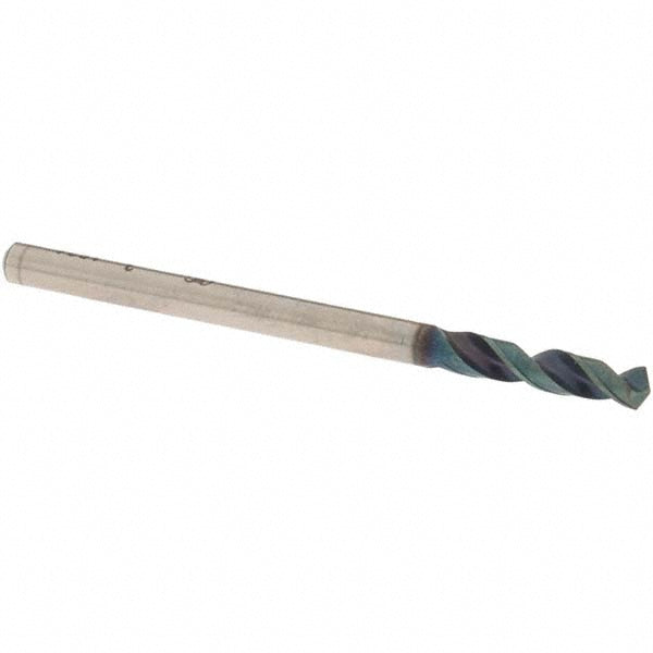 0.1181" High Speed Steel Screw Machine Drill Bit, Coated, 130° point - OSG 8650300