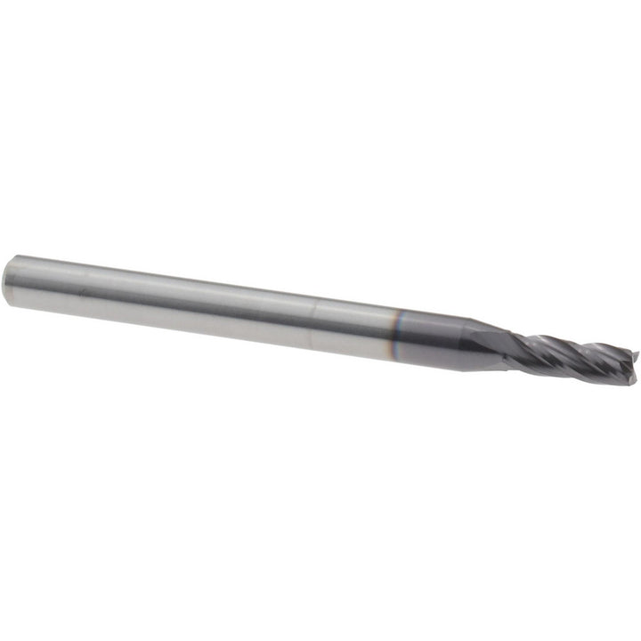 3/32" 4-Flute Solid Carbide Square End Mill, AlTiN - Harvey Tool 73093-C3