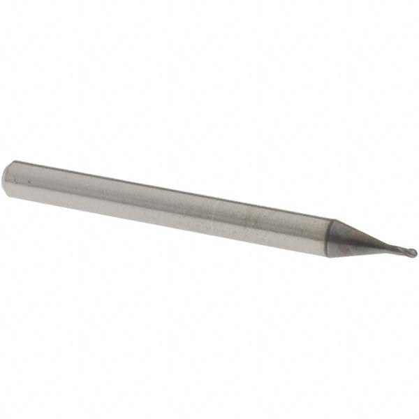 0.0394" 2-Flute Solid Carbide Ball End Mill, WXL - OSG 3111030